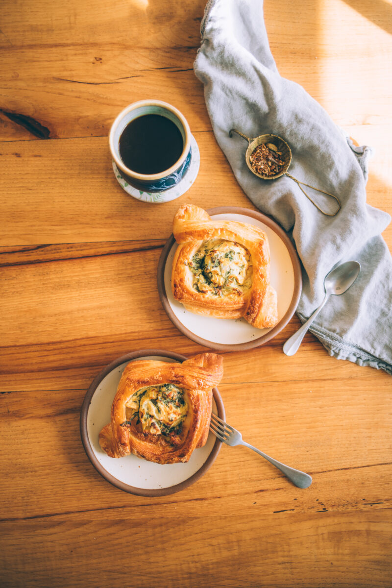 Spinach Artichoke Savory Croissant